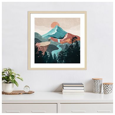 Acannis by Emel Tunaboylu Wood Framed Wall Art Print