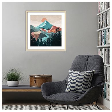 Acannis by Emel Tunaboylu Wood Framed Wall Art Print