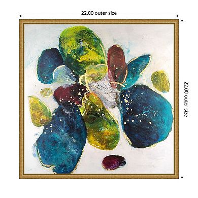 Amanti Art Interpretations II by Joyce Combs Framed Canvas Wall Art Print