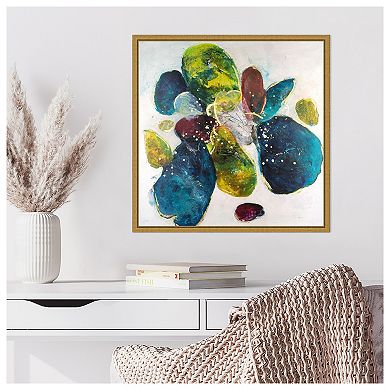 Amanti Art Interpretations II by Joyce Combs Framed Canvas Wall Art Print