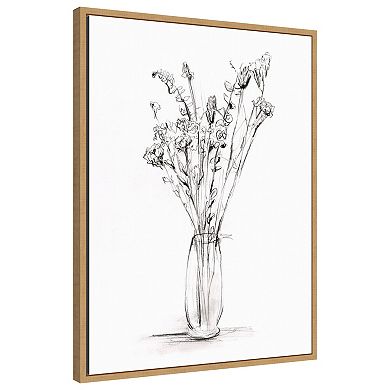 Amanti Art Wild Bouquet Study II by Ethan Harper Framed Canvas Wall Art Print