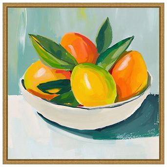 Amanti Art Mangos I by Walker Noble Framed Canvas Wall Art Print