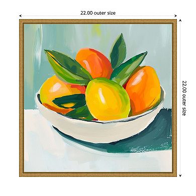 Amanti Art Mangos I by Walker Noble Framed Canvas Wall Art Print