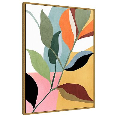 Amanti Art Bright Twig by PI Studio Framed Canvas Wall Art Print