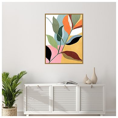Amanti Art Bright Twig by PI Studio Framed Canvas Wall Art Print