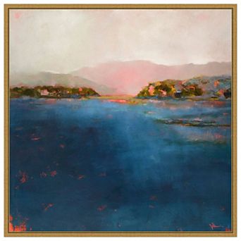 Amanti Art Still Water by Patrick Dennis Framed Canvas Wall Art Print