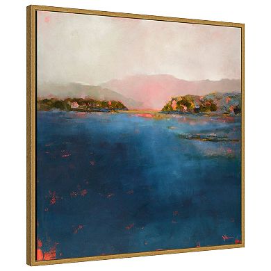 Amanti Art Still Water by Patrick Dennis Framed Canvas Wall Art Print