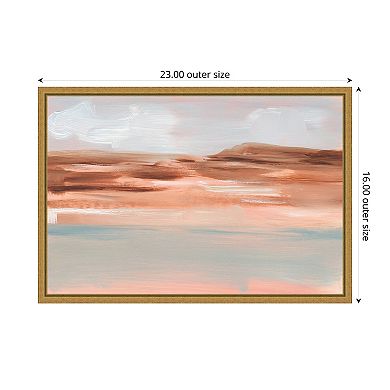 Amanti Art Desert Haze II by Ethan Harper Framed Canvas Wall Art Print