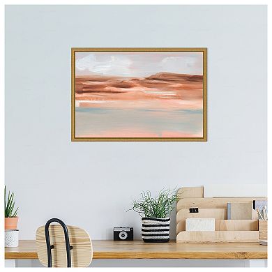 Amanti Art Desert Haze II by Ethan Harper Framed Canvas Wall Art Print