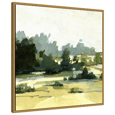 Amanti Art Bright Marshland I by Emma Caroline Framed Canvas Wall Art Print