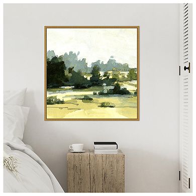 Amanti Art Bright Marshland I by Emma Caroline Framed Canvas Wall Art Print