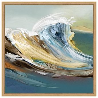 Amanti Art Fantasy Sea by Emma Peal Framed Canvas Wall Art Print