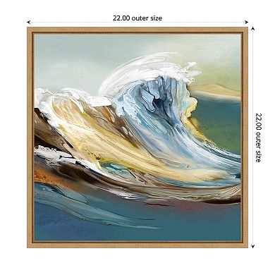 Amanti Art Fantasy Sea by Emma Peal Framed Canvas Wall Art Print