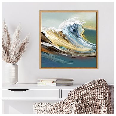 Amanti Art Fantasy Sea by Emma Peal Framed Canvas Wall Art Print