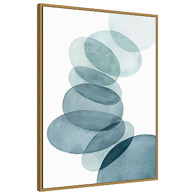 Amanti Art Blue Ascension I by Grace Popp Framed Canvas Wall Art Print