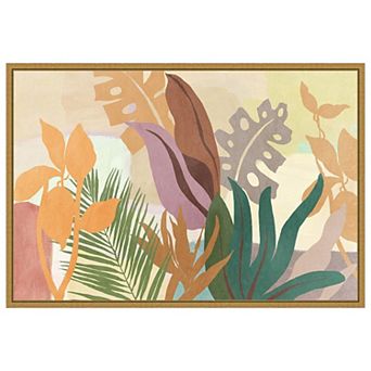 Amanti Art Lush Forest II by Asia Jensen Framed Canvas Wall Art Print