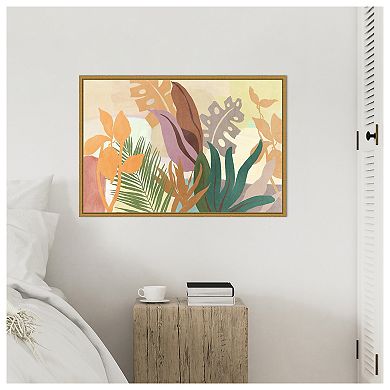 Amanti Art Lush Forest II by Asia Jensen Framed Canvas Wall Art Print
