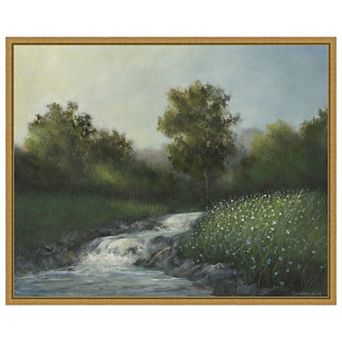 Amanti Art At Peace by David Swanagin Framed Canvas Wall Art Print