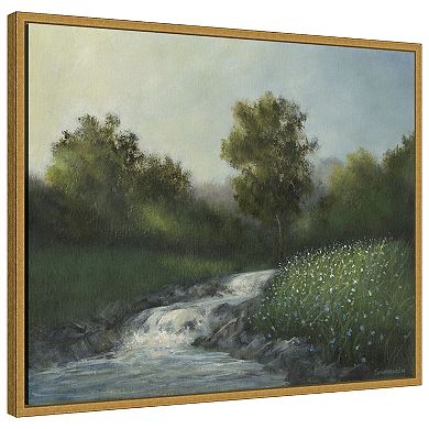 Amanti Art At Peace by David Swanagin Framed Canvas Wall Art Print