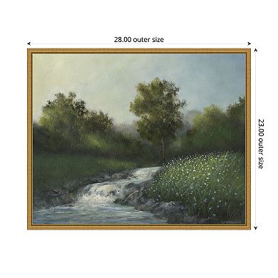 Amanti Art At Peace by David Swanagin Framed Canvas Wall Art Print