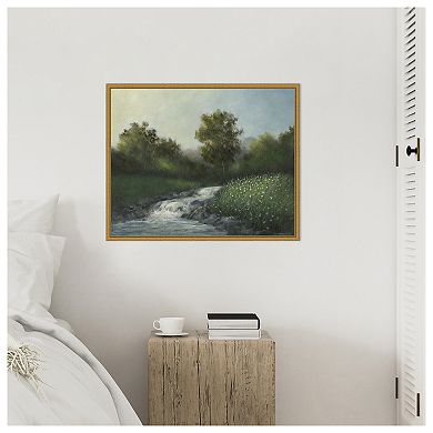 Amanti Art At Peace by David Swanagin Framed Canvas Wall Art Print