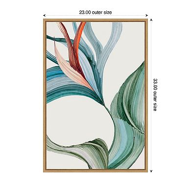 Amanti Art Dancing in Color by Alex Black Framed Canvas Wall Art Print
