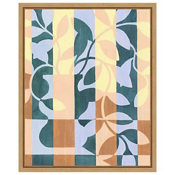 Amanti Art Checkered Cutting II by Grace Popp Framed Canvas Wall Art Print
