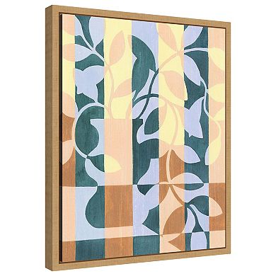 Amanti Art Checkered Cutting II by Grace Popp Framed Canvas Wall Art Print