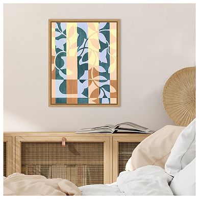 Amanti Art Checkered Cutting II by Grace Popp Framed Canvas Wall Art Print