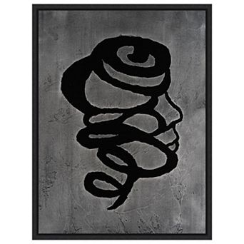 Amanti Art Portrait Coil IV by Vanna Lam Framed Canvas Wall Art Print