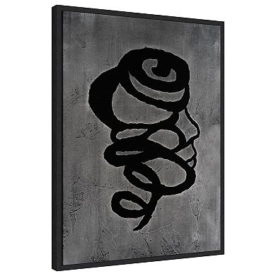 Amanti Art Portrait Coil IV by Vanna Lam Framed Canvas Wall Art Print