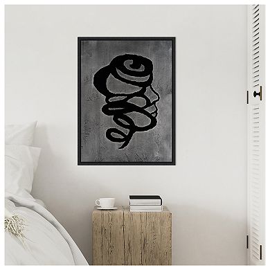 Amanti Art Portrait Coil IV by Vanna Lam Framed Canvas Wall Art Print