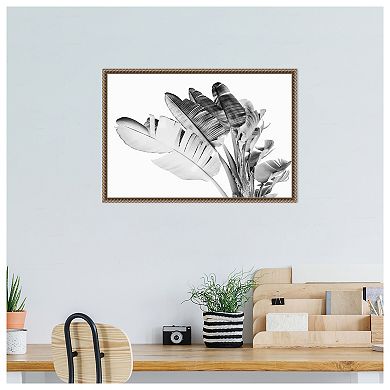 Amanti Art Tropical Velvet I by Ryan Hartson Weddle Framed Canvas Wall Art Print