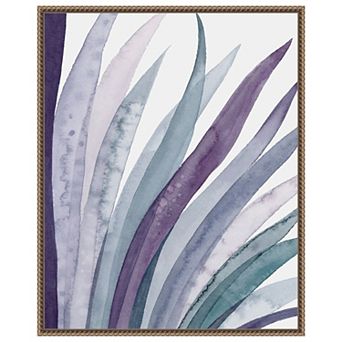 Amanti Art Amethyst Scales Triptych III by Grace Popp Framed Canvas Wall Art Print
