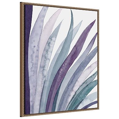 Amanti Art Amethyst Scales Triptych III by Grace Popp Framed Canvas Wall Art Print