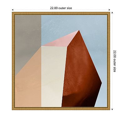 Amanti Art Essentially Minimal IV by Sisa Jasper Framed Canvas Wall Art Print