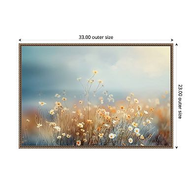 Amanti Art Gentle Nature Hues I by Lazar studio Framed Canvas Wall Art Print