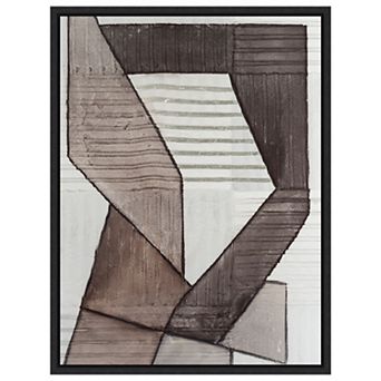 Amanti Art Folding Geo II by Vanna Lam Framed Canvas Wall Art Print
