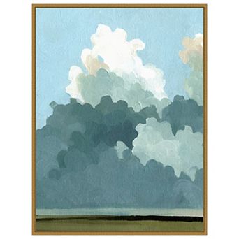 Amanti Art Cumulus Terrain I by Emma Caroline Framed Canvas Wall Art Print