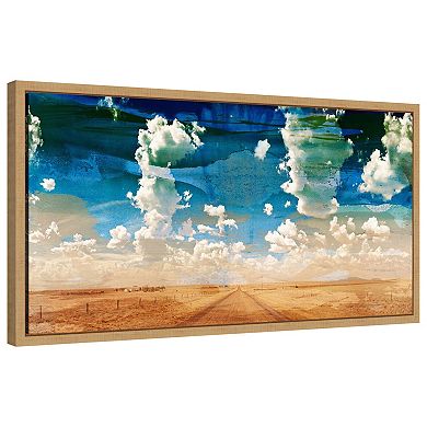 Amanti Art Country Road by Sisa Jasper Framed Canvas Wall Art Print