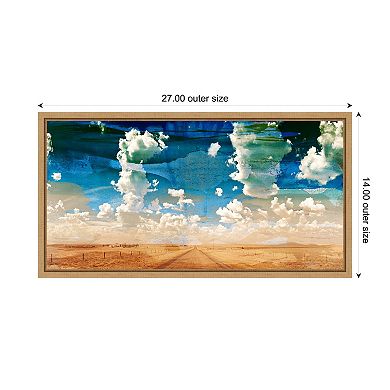 Amanti Art Country Road by Sisa Jasper Framed Canvas Wall Art Print