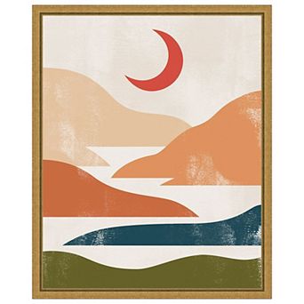 Amanti Art Deserted Day II by Grace Popp Framed Canvas Wall Art Print