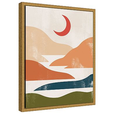 Amanti Art Deserted Day II by Grace Popp Framed Canvas Wall Art Print