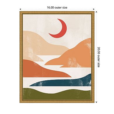 Amanti Art Deserted Day II by Grace Popp Framed Canvas Wall Art Print