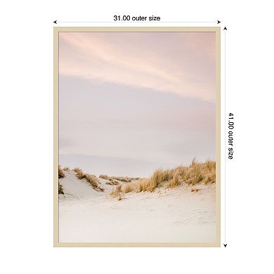 Ameland Dunes 3 by Raisa Zwart Wood Framed Wall Art Print