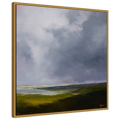 Amanti Art The Green by Patrick Dennis Framed Canvas Wall Art Print