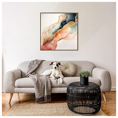 Abstracted Radiance I by Irena Orlov Framed Canvas Wall Art Print