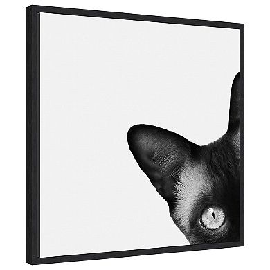 Amanti Art Around The Corner by Jon Bertelli Framed Canvas Wall Art Print