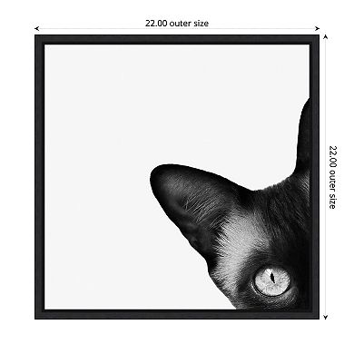 Amanti Art Around The Corner by Jon Bertelli Framed Canvas Wall Art Print