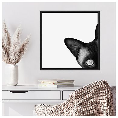 Amanti Art Around The Corner by Jon Bertelli Framed Canvas Wall Art Print